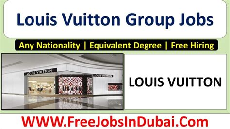 louis vuitton careers dubai